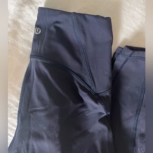 Lululemon Train Times 7/8 navy blue